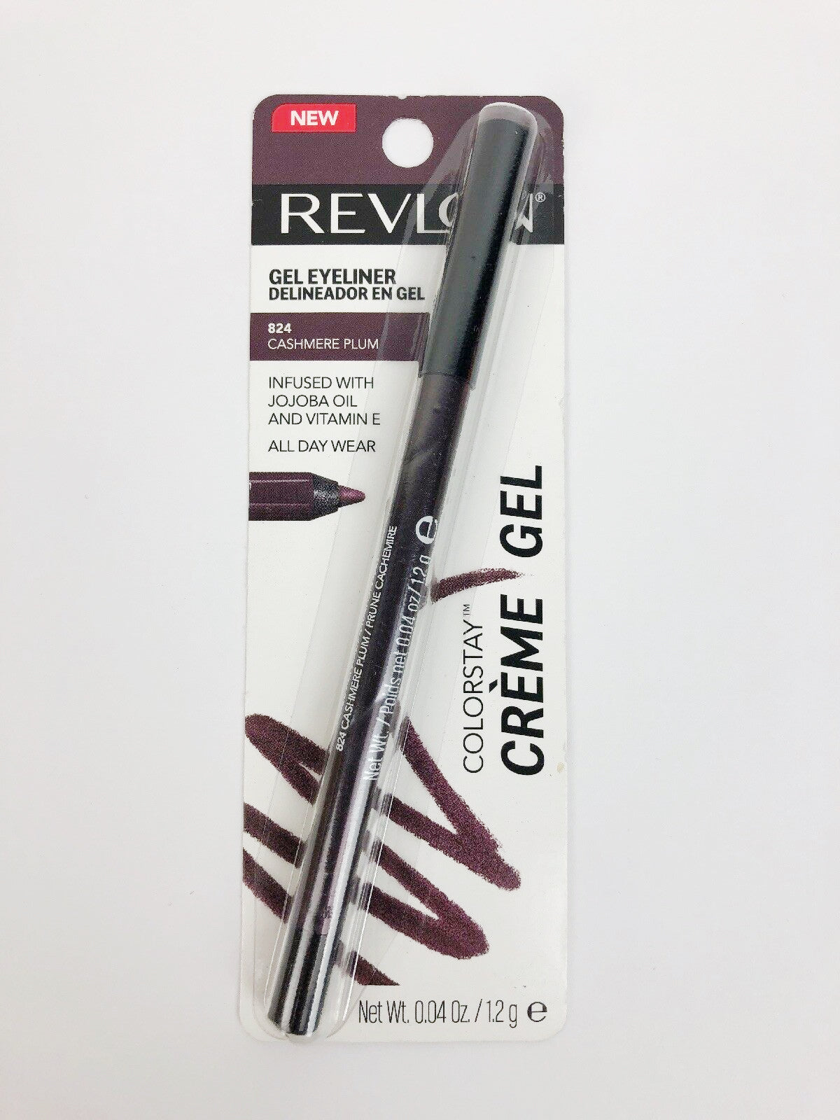 REVLON ColorStay Creme Gel Pencil, 824 Cashmere Plum - oddros.shop
